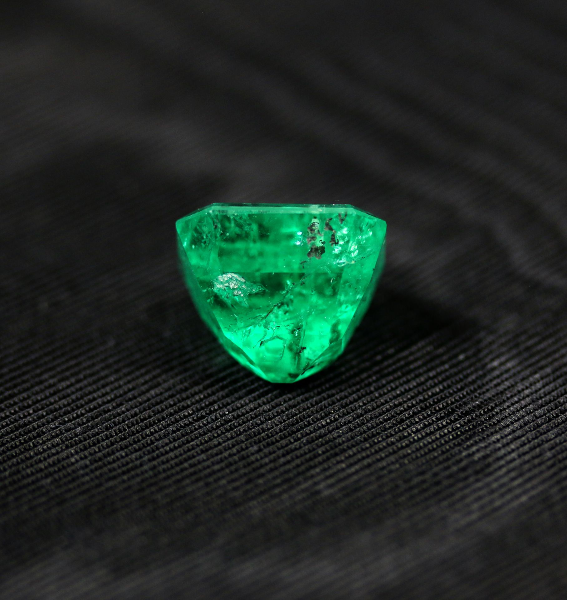 Smaragd, lose - ca. 14,95ct. - Bild 4 aus 8