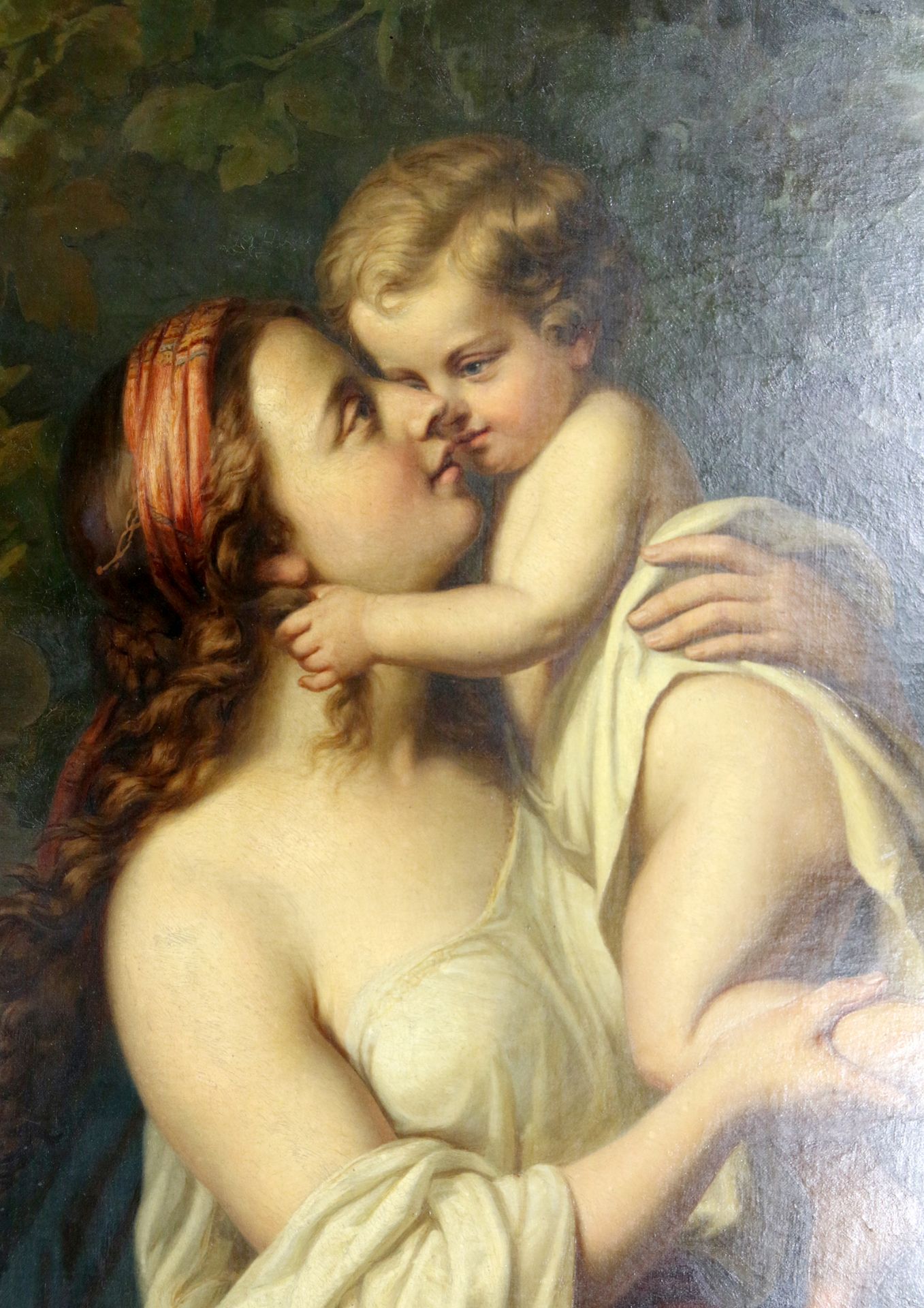August Theodor Kaselowsky - Mutter mit Kind - Bild 4 aus 8