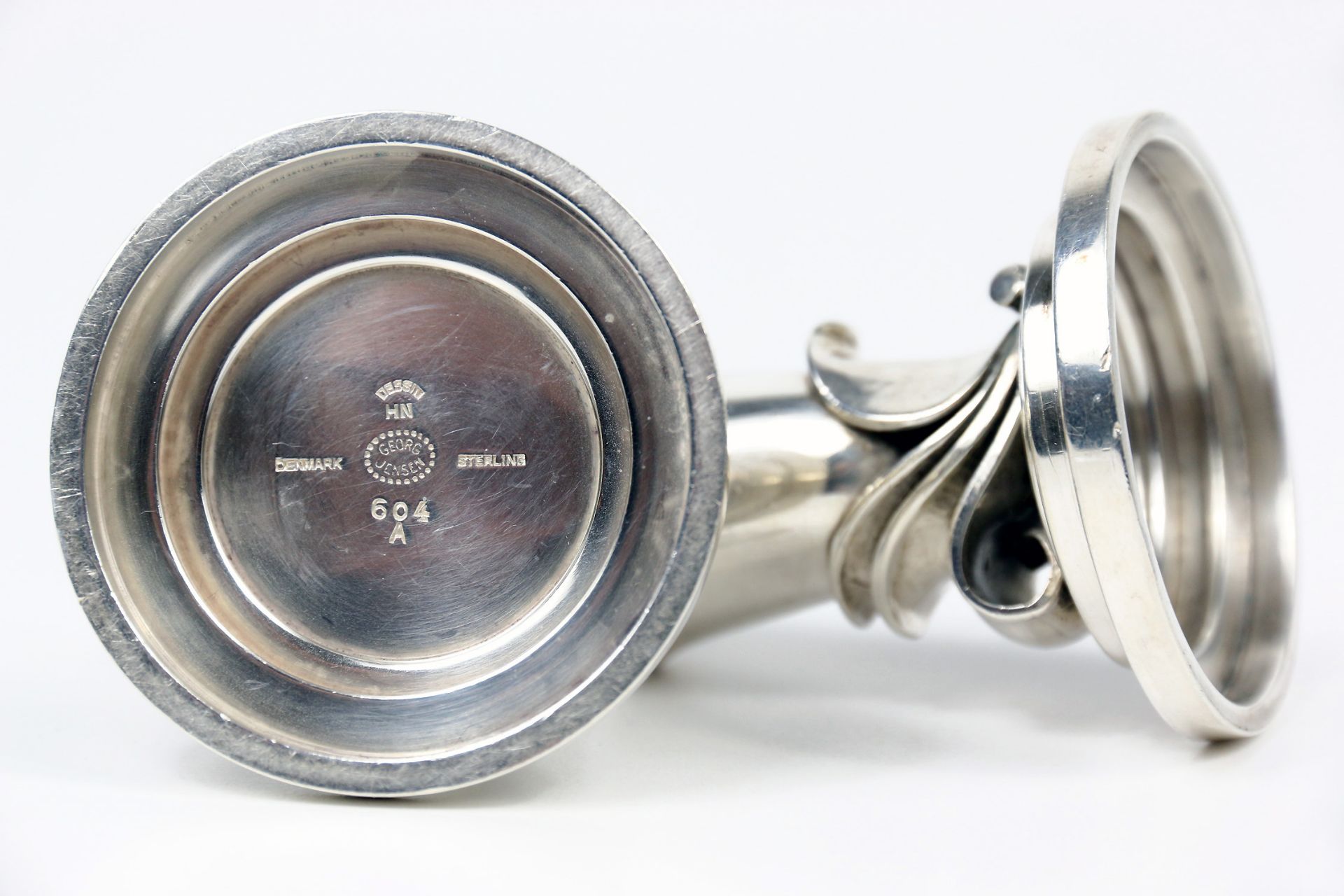 Kerzenleuchter Silber - Georg Jensen, Dänemark um 1930 - Bild 4 aus 4