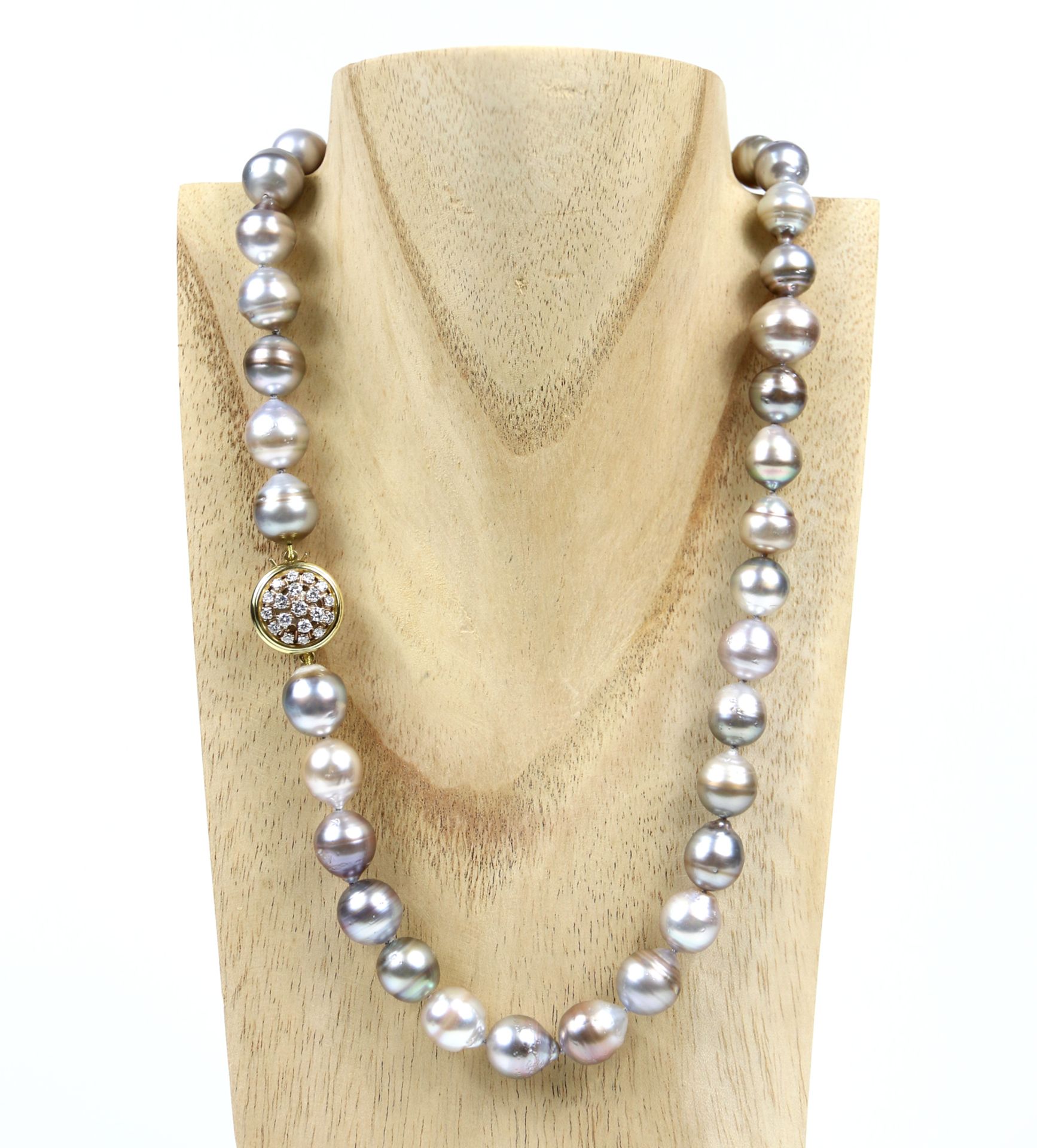 Perlenkette mit Brillant-Verschluss - Image 5 of 6