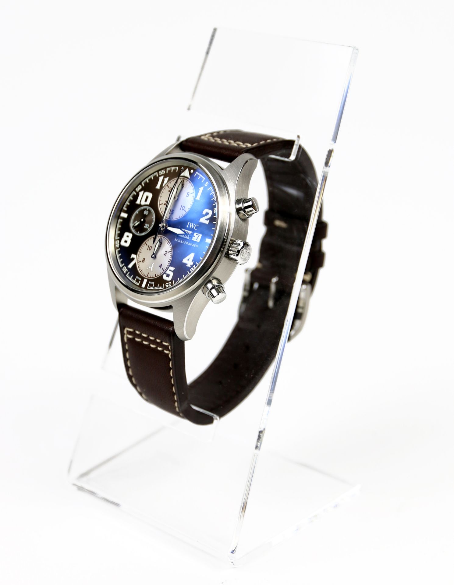 HAU/IWC Fliegeruhr Spitfire Chrono-Automatic - Bild 5 aus 9