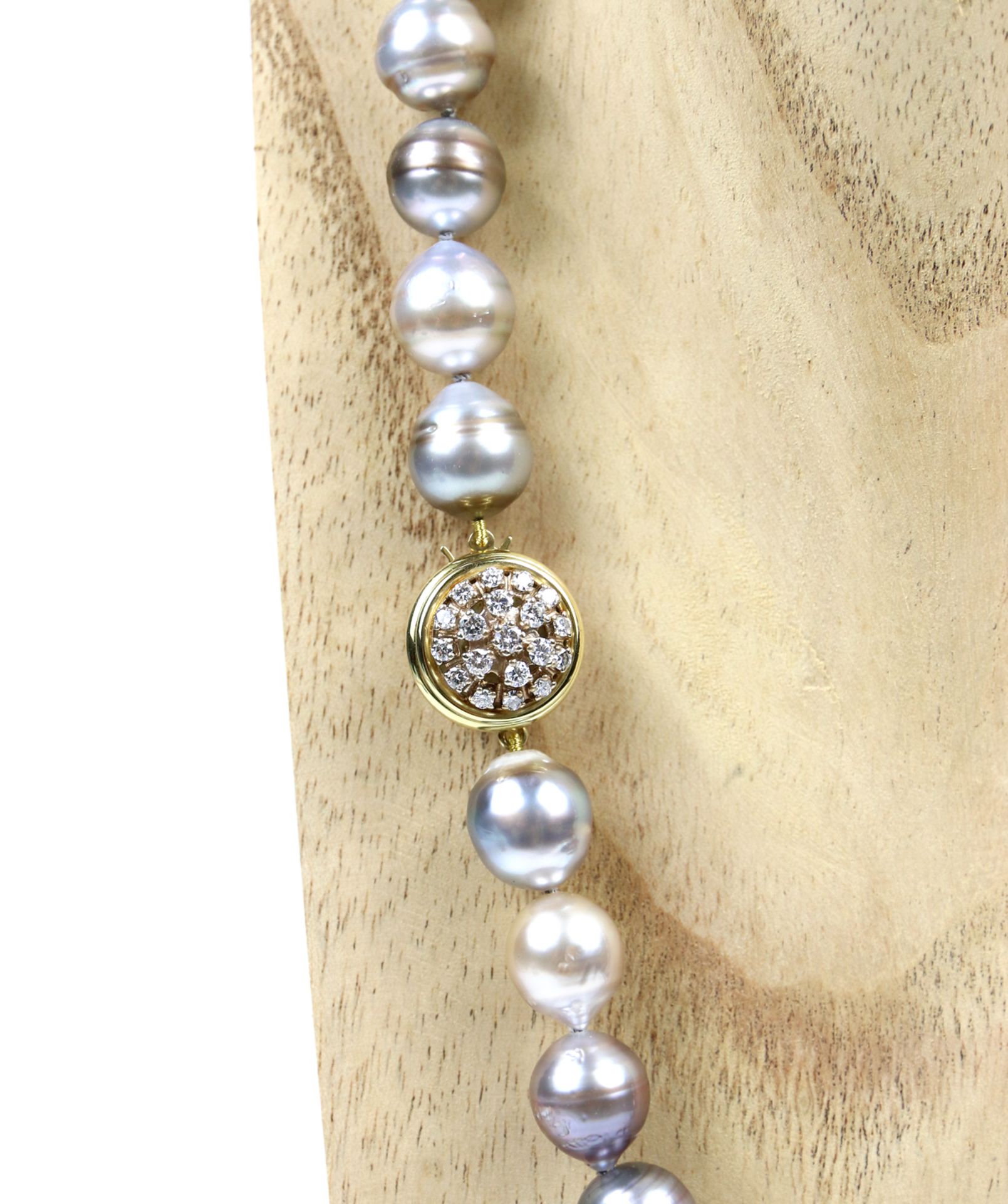 Perlenkette mit Brillant-Verschluss - Image 6 of 6