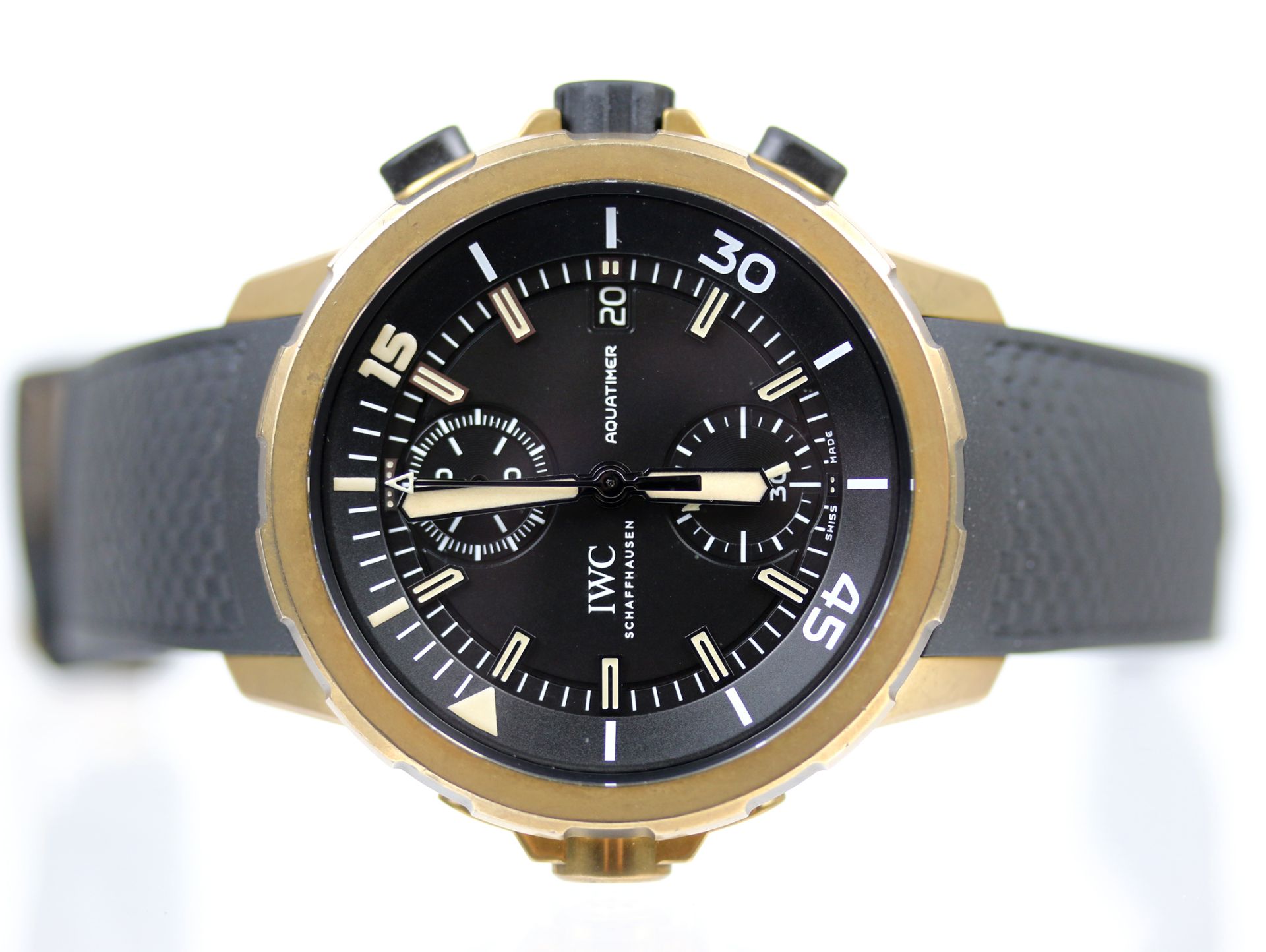 HAU/IWC Aquatimer Expedition Charles Darwin Chronograph Bronze - Bild 2 aus 12