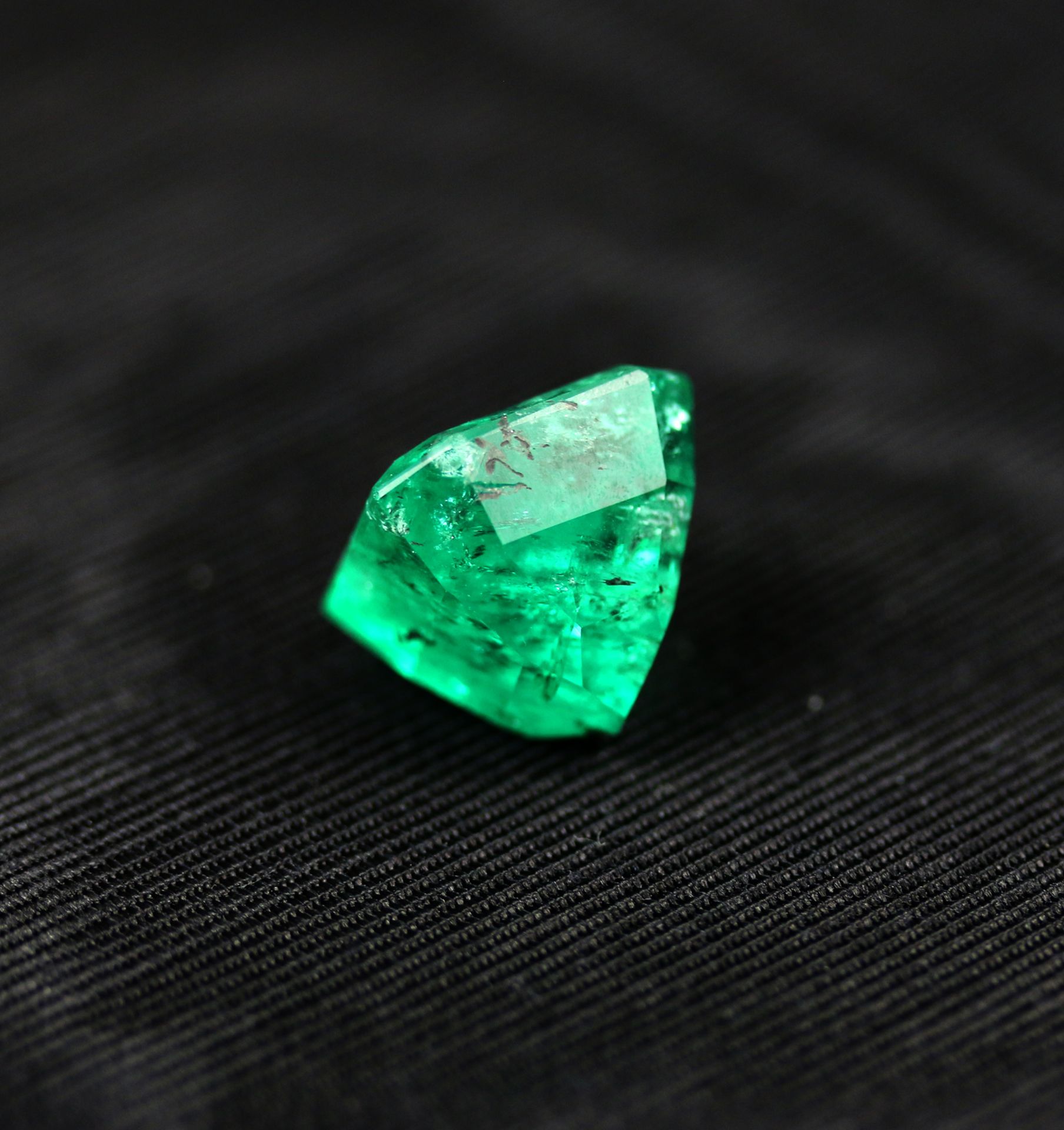 Smaragd, lose - ca. 14,95ct. - Bild 8 aus 8