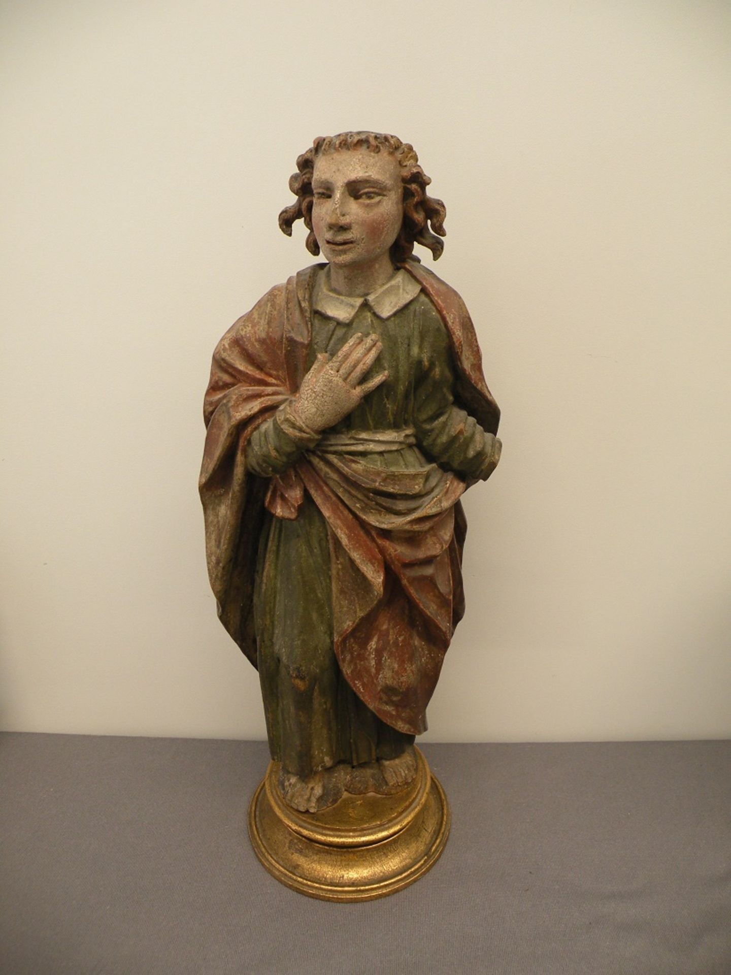 Barock-Heiligenfigur - Bild 2 aus 2