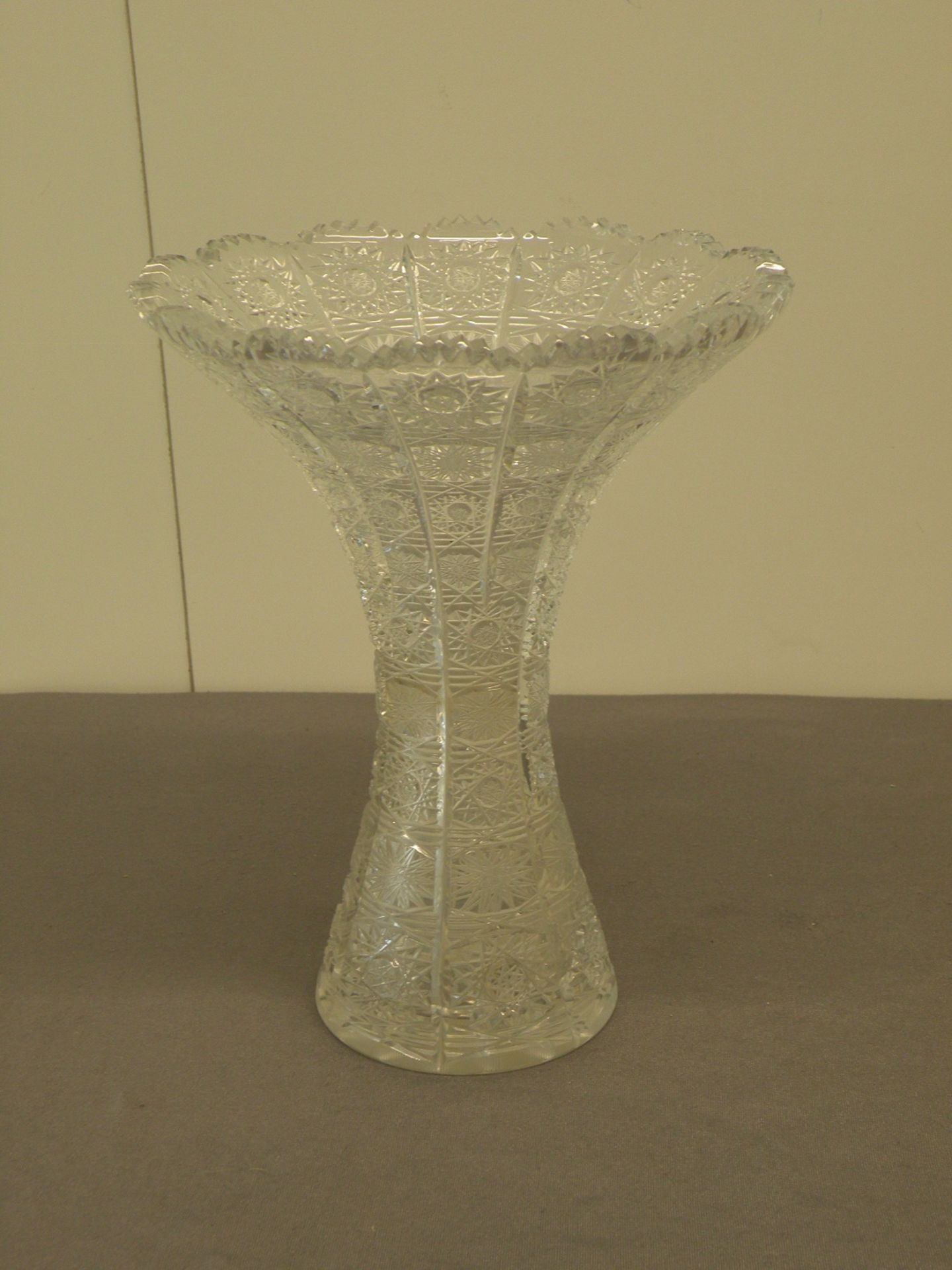 Bleikristallvase