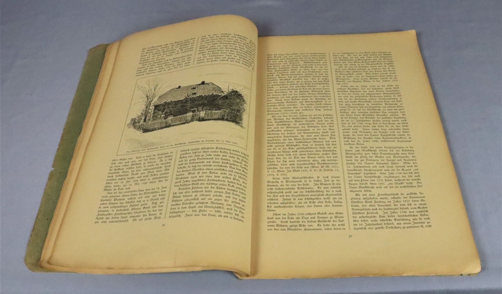 Broschüre von  Alt-Wernigerode, Festschrift zur 40-Jahrfeier des Harzvereines für Geschichte und Al - Bild 2 aus 2