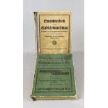 2 Einwohnermeldebücher für die Industriestadt Crimmitschau - 1933/1938, Gebrauchsspuren