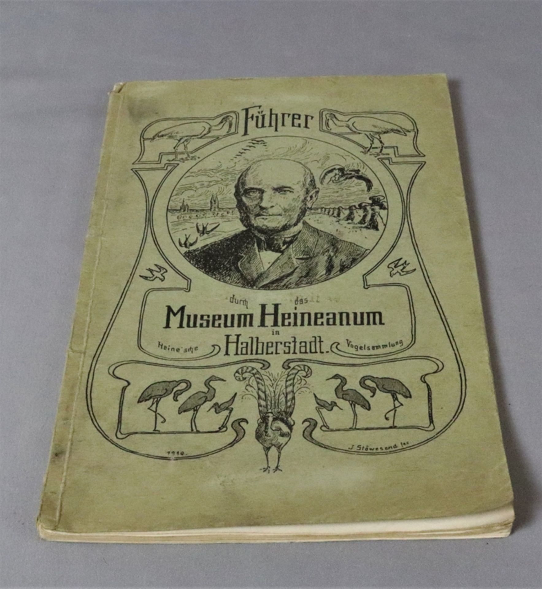 Führer durchs Museum Heineanum Halberstadt, verlegt H. Meyer`s Buchdruckerei Halberstadt 1910,