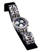 Herren Armbanduhr Chronograph 2008, Hersteller Jaques Cantani, Schweizer Uhr, verstellbares Band Ed