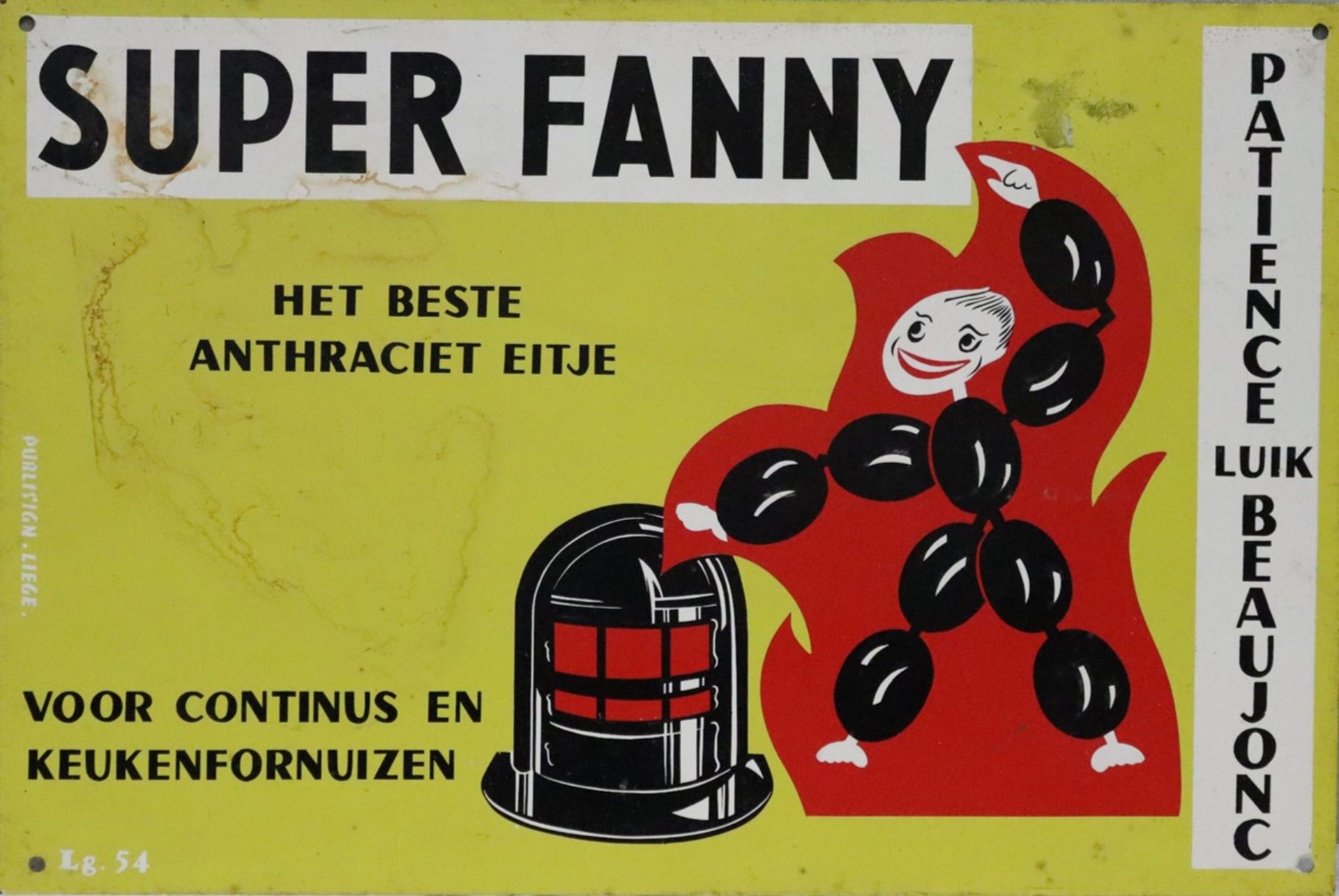 Französische Werbung 50er Jahre,