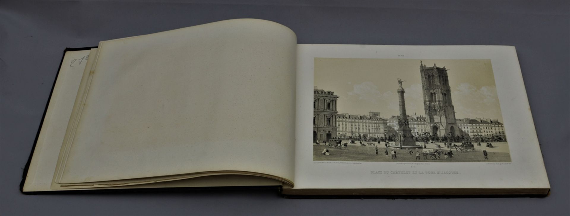 2 Bücher Paris Nouveau e.t. ses Environs Dápres Les Photographies 1857, berühmte Kunststätten von G - Bild 2 aus 2