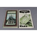2 Broschüren, Wernigerode/Harz, Nr.1 herausgegeben durch das Verkehrsamt der Städtischen Kurverwalt
