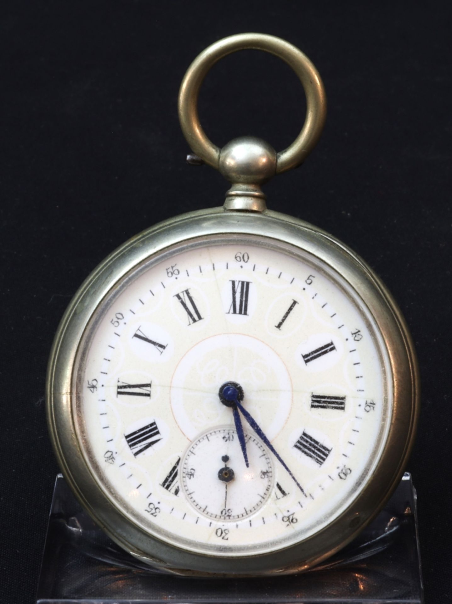 Silberne Herrentaschenuhr, Historismus zweite Hälfte des 19.Jh., Deutsch