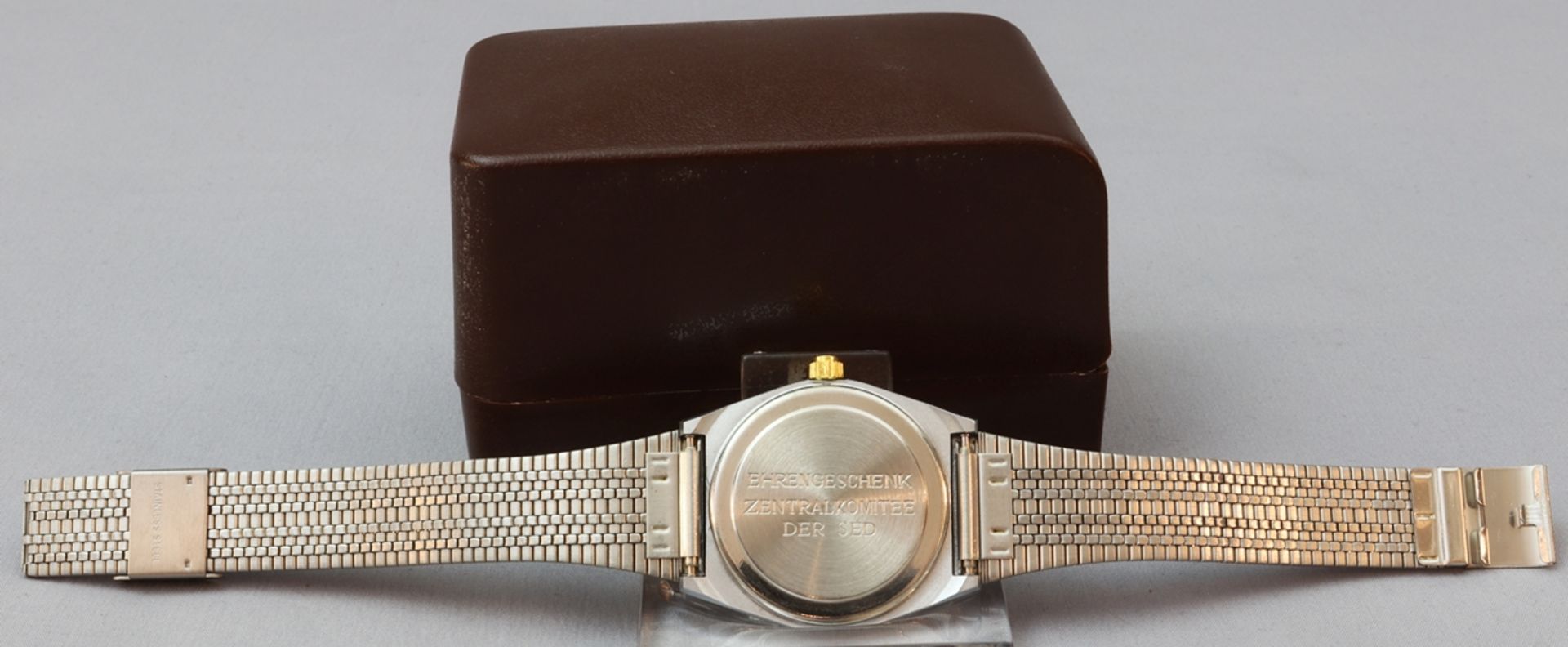 Herren Armbanduhr, Firma Ruhla 1986, DDR - Bild 3 aus 3