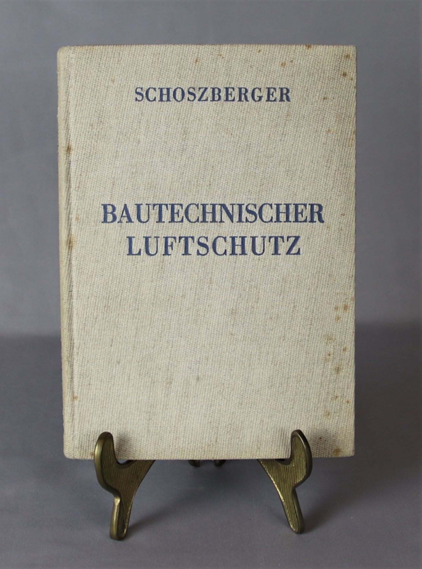 Militärisches Fachbuch "Bautechnischer Luftschutz" 3. Reich, Deutsches Reich