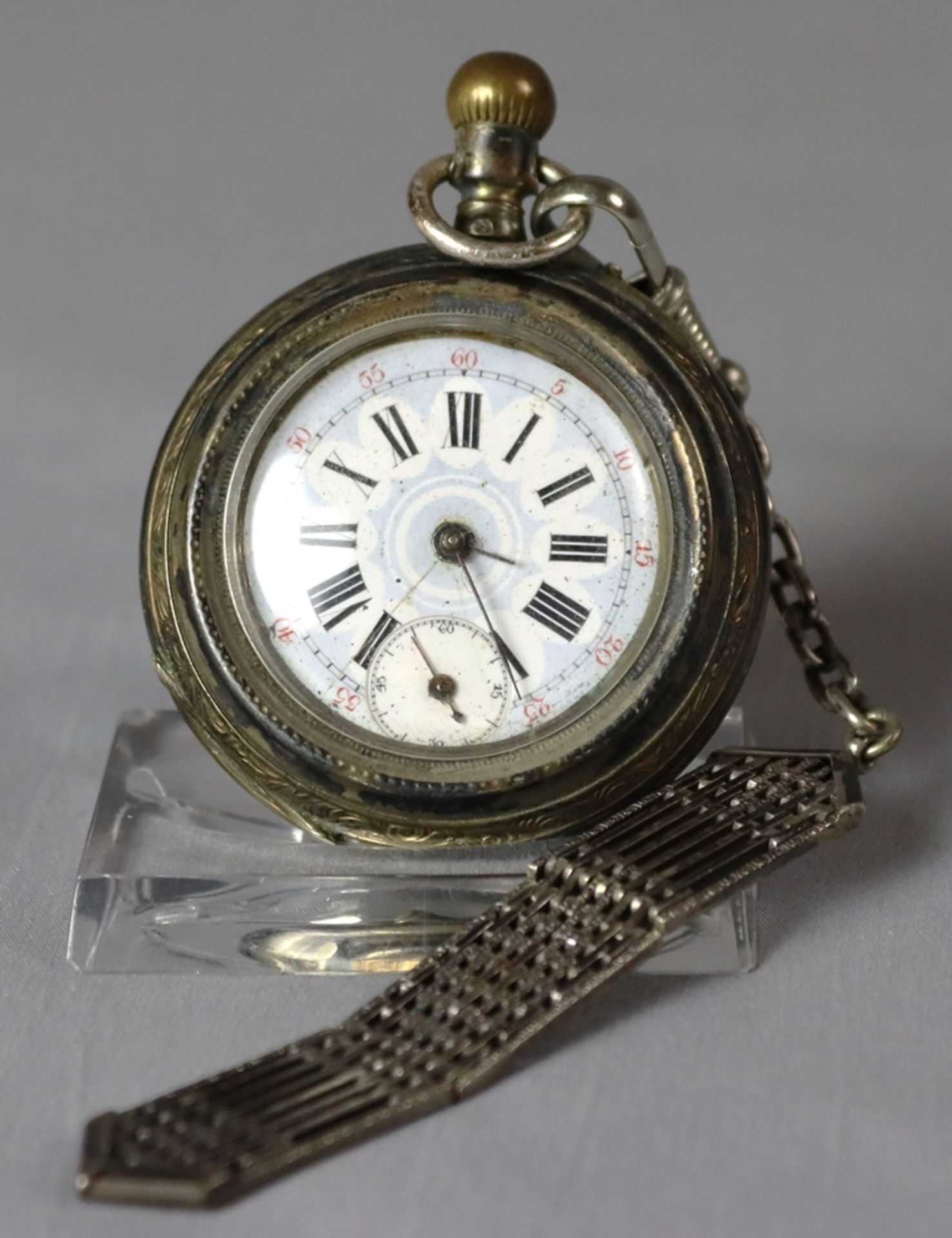 Herren-Taschenuhr, Historismus um 1880-1900, Deutsch