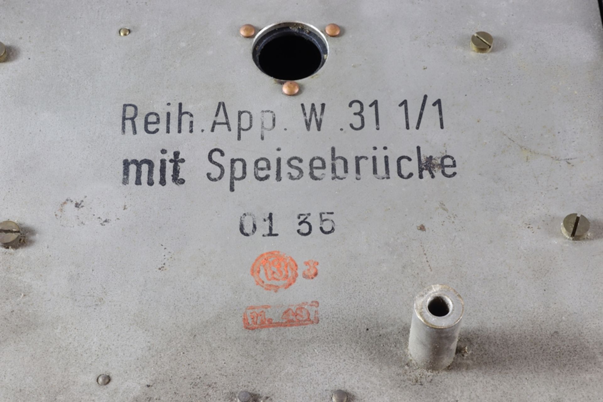 Telefon R/B Co. mit Speisebrücke, 30er-50er Jahre des 20.Jh., Deutsch - Image 5 of 6