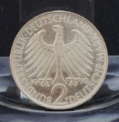 Münze 2 DM, 1970 Max Planck