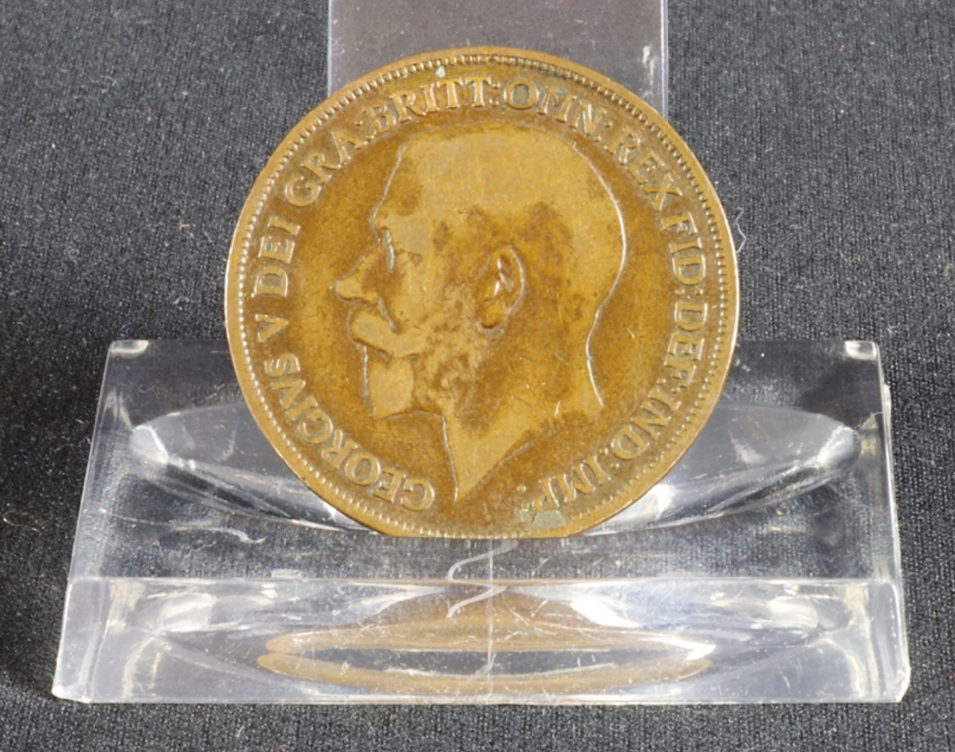 Englische Münze 1 Penny 1916