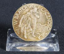 Erinnerungsmedaille Polnische Medaille, russisch - polnische Bruderschaft 1914 
