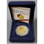 Eine Goldmark - 2001 Bundesrepublik Deutschland "Zum Abschied der Deutschen Mark"