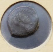 Römische Münze von Theodosius, 319 - 395, Thessaloniki