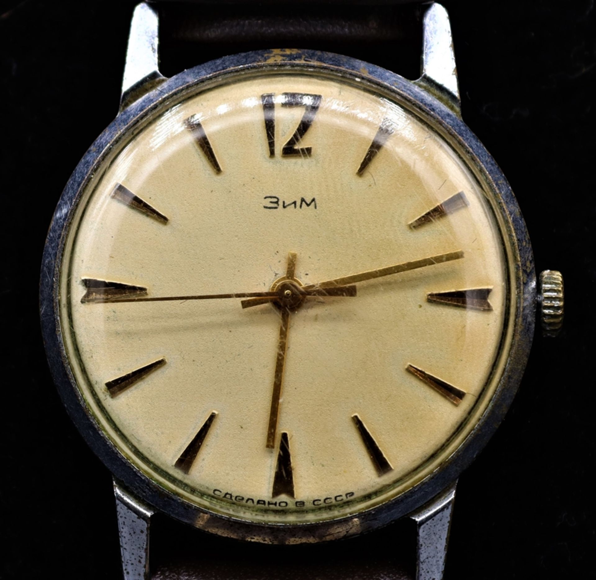 Herren Armbanduhr SIM (ЗиМ) CCCR der 70er Jahre - Bild 2 aus 2