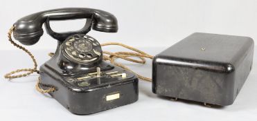Telefon R/B Co. mit Speisebrücke, 30er-50er Jahre des 20.Jh., Deutsch