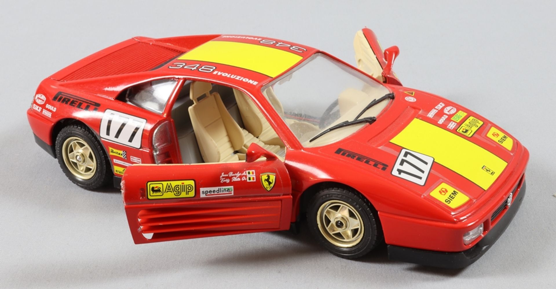 Rennwagenmodell Ferrari 348, 2. Hälfte 20.Jh., Made in Italy