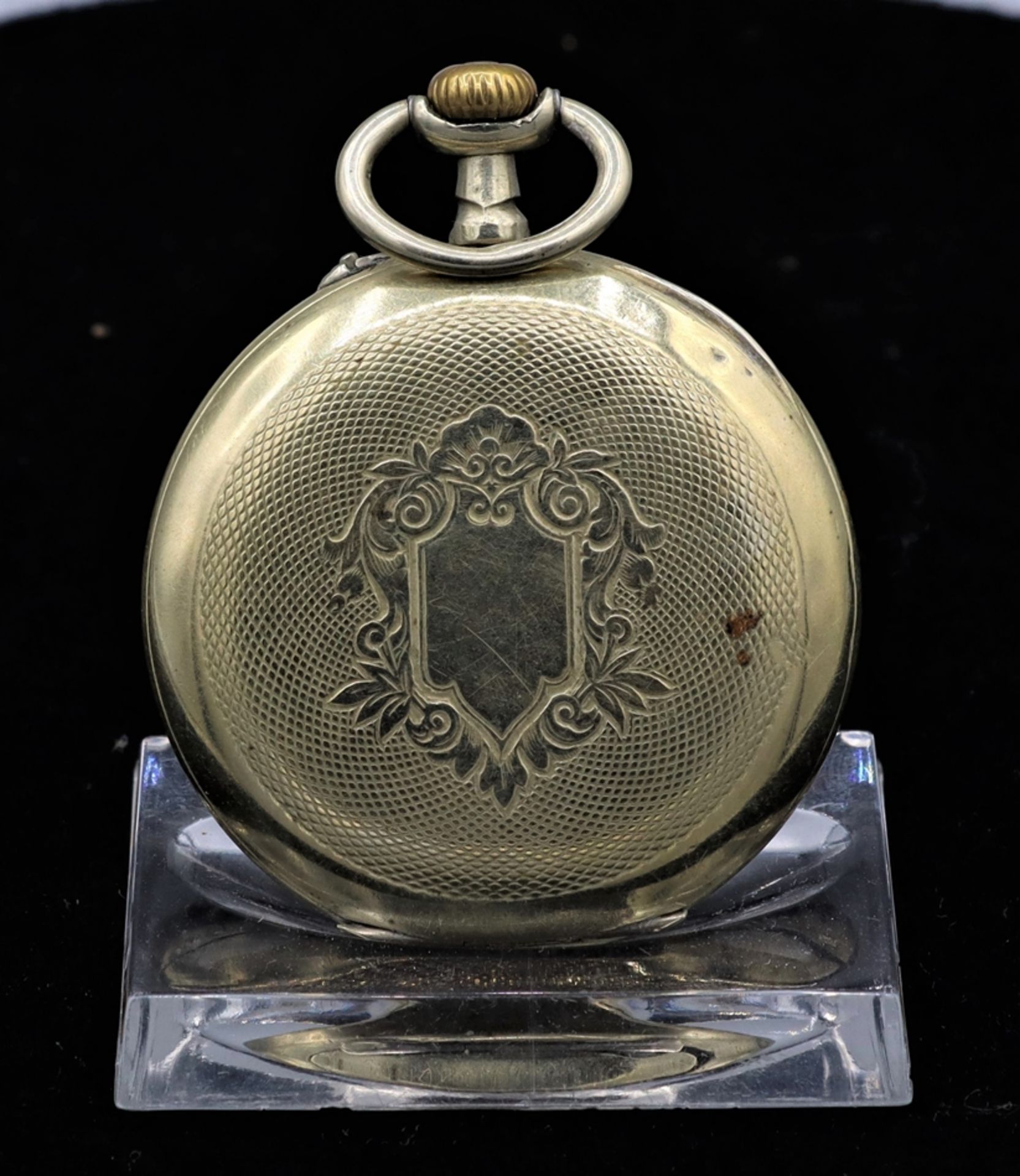 Herrentaschenuhr, Deutsch Historismus um 1890 - Bild 2 aus 2