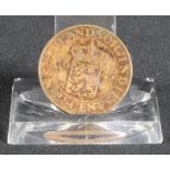 Münze Niederländisch Indien 2 1/2 Cent 1945