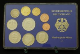 DM - Münzsammlung der Prägestätte J, Bundesrepublik Deutschland