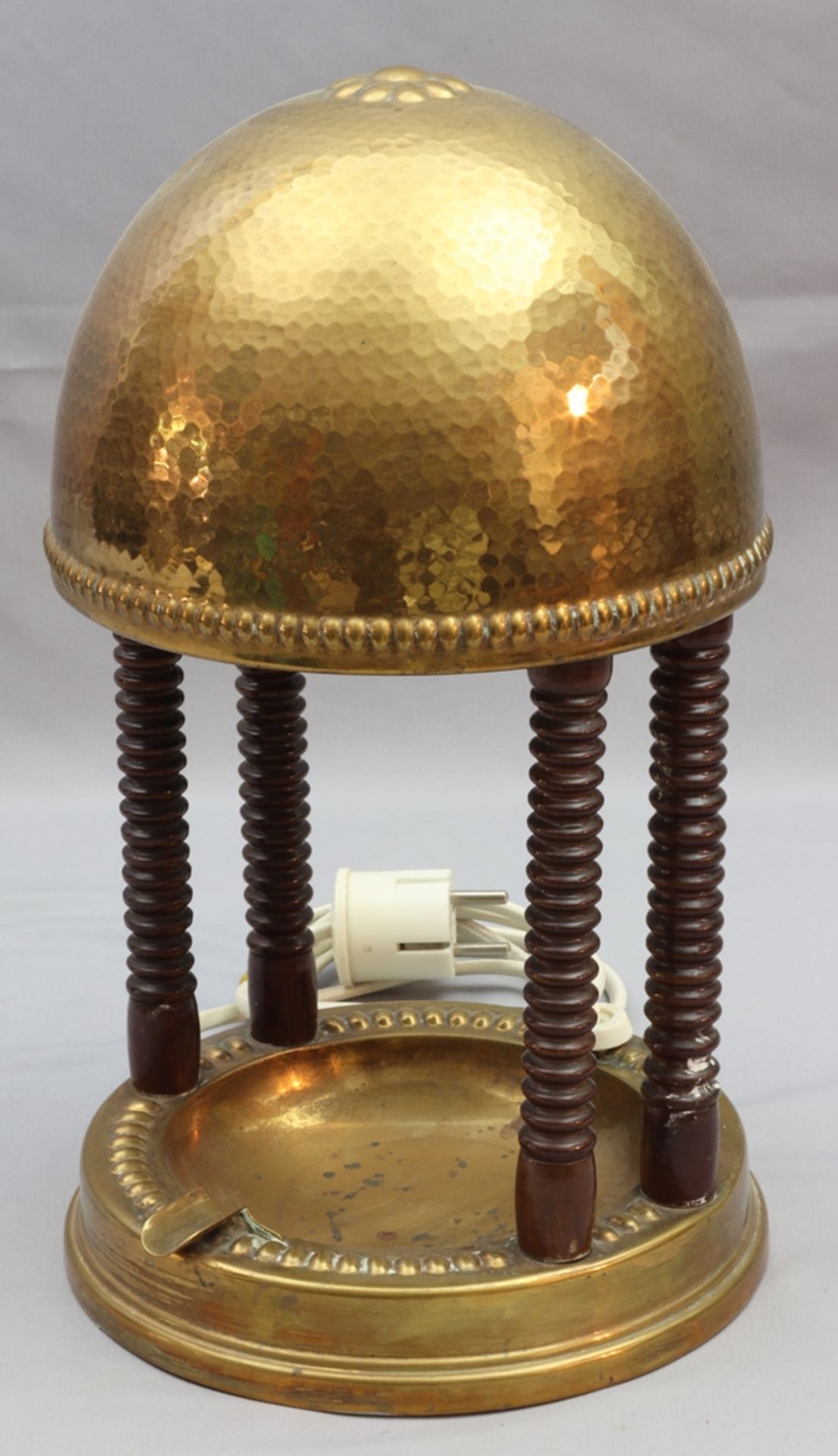 Jugendstil Tischlampe, wohl Wien um 1900-1920, Österreich - Bild 2 aus 3