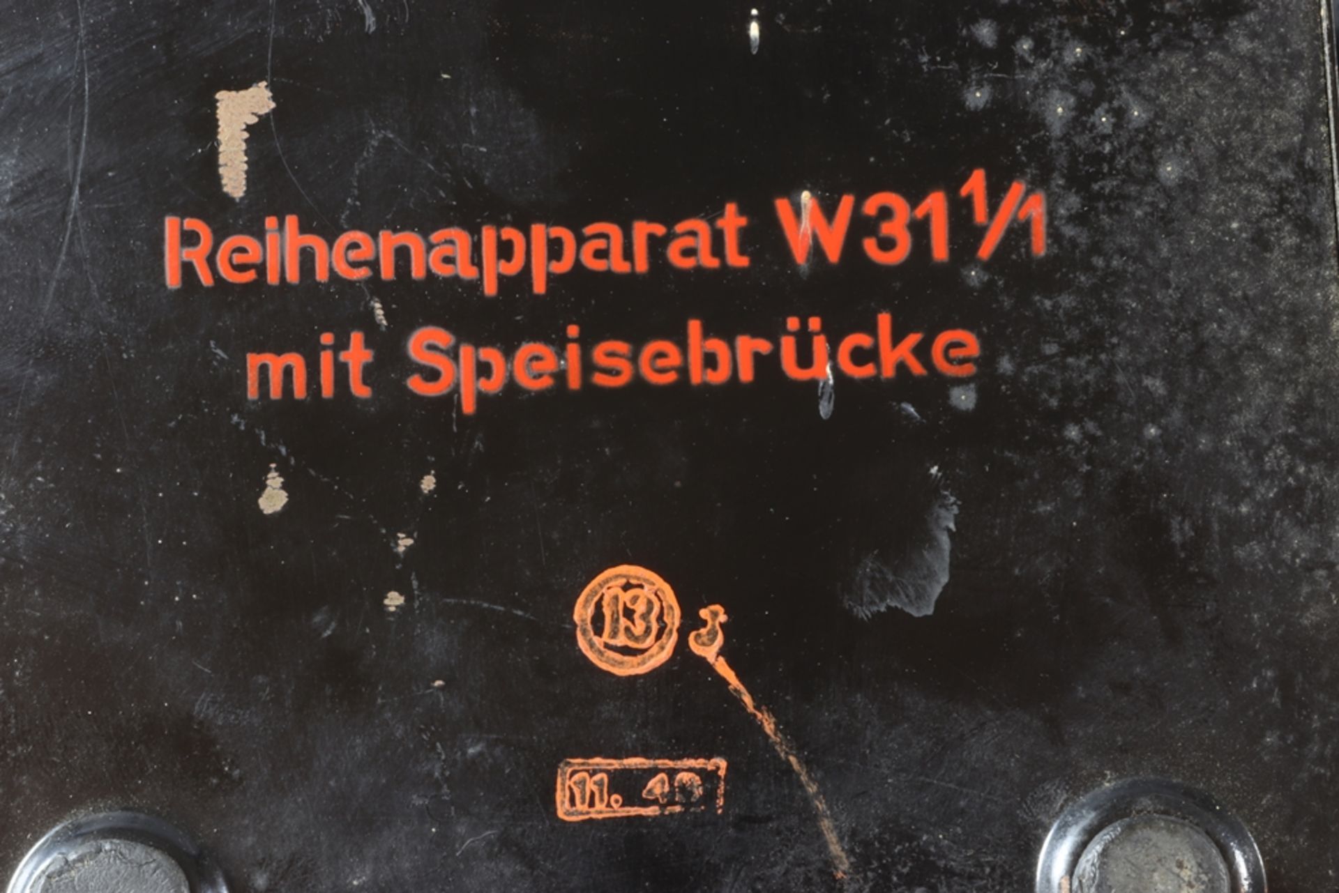 Telefon R/B Co. mit Speisebrücke, 30er-50er Jahre des 20.Jh., Deutsch - Image 4 of 6
