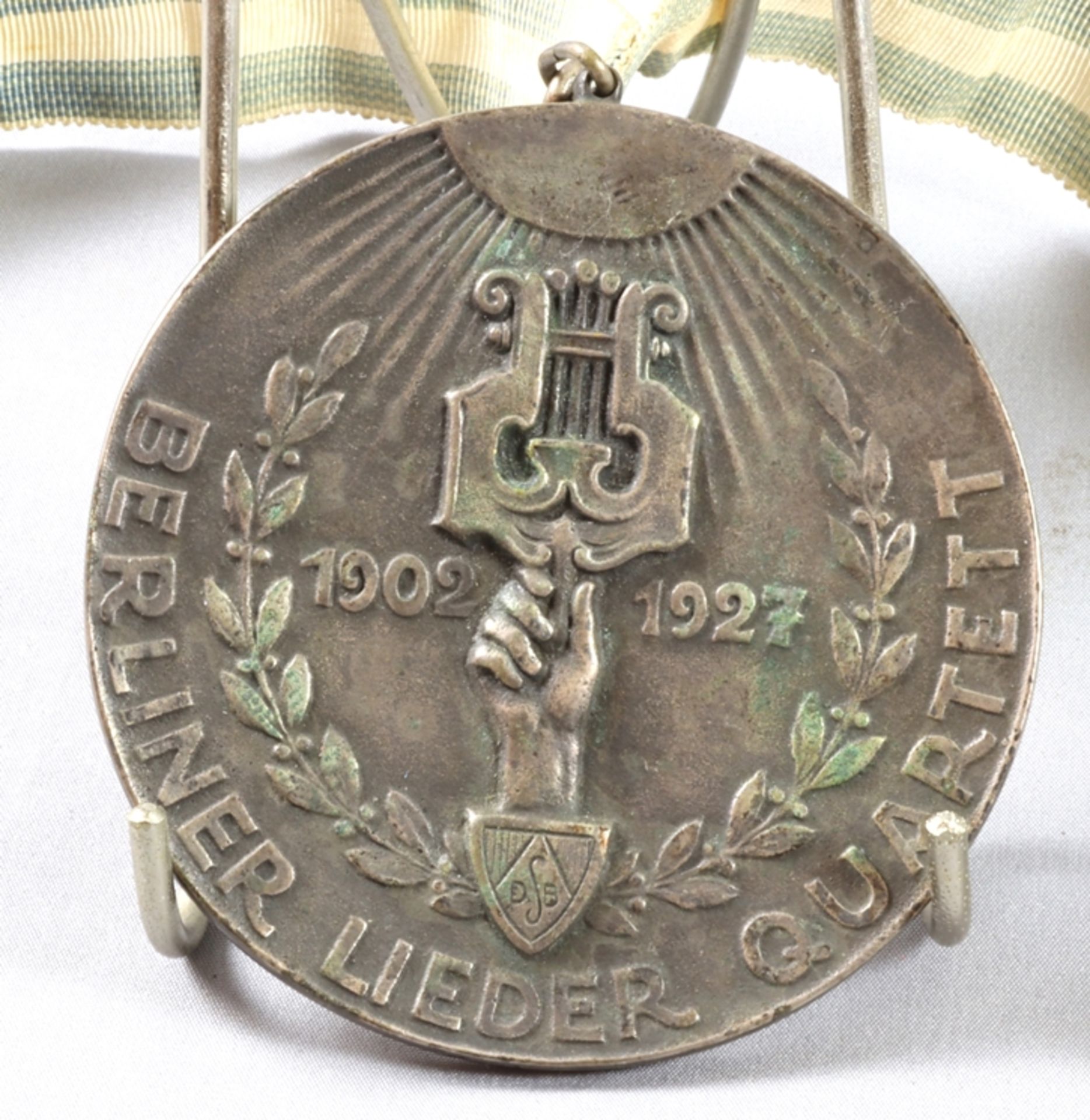 Erinnerungsmedaille Berliner Gänger Quartett 1902 - 1927 - Bild 2 aus 3