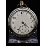 Herrentaschenuhr Silber um 1890 Historismus, Deutsch