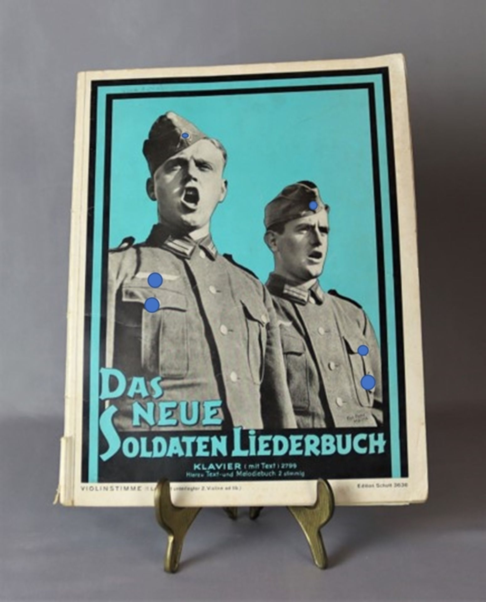 Liederbuch "Das neue Soldatenliederbuch", 3. Reich Wehrmacht
