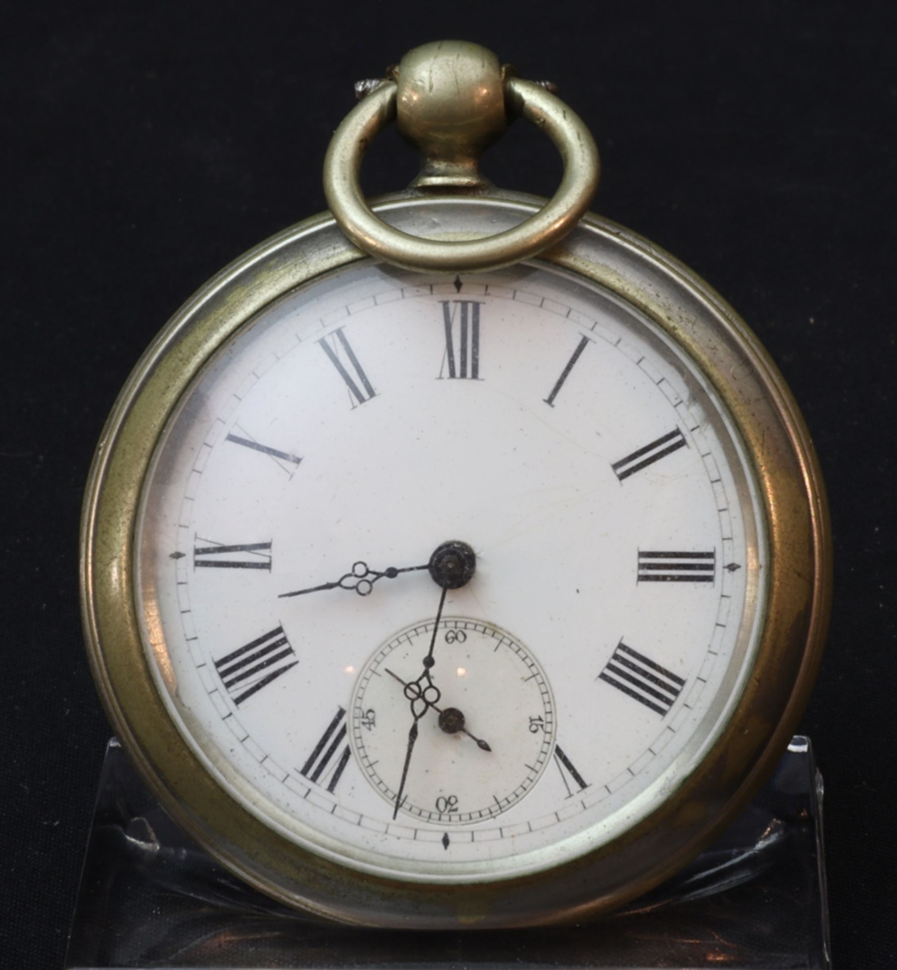 Silberne Herrentaschenuhr, Historismus zweite Hälfte des 19.Jh., Deutsch