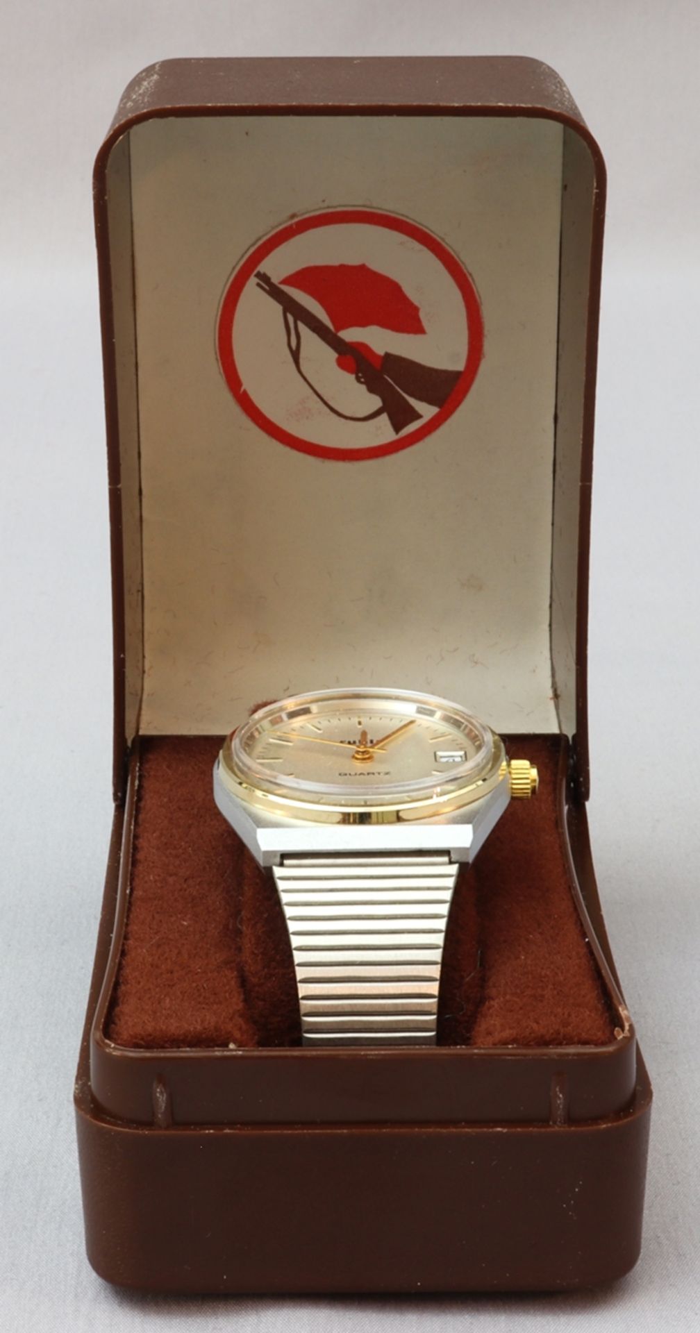 Herren Armbanduhr Firma Ruhla 1986, DDR - Bild 2 aus 3