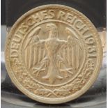 Fünfzig Reichspfennig 1931 - Weimarer Republik