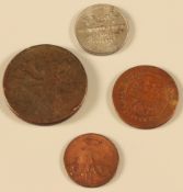 Lot von 4 Russischen Münzen, Zarenzeit