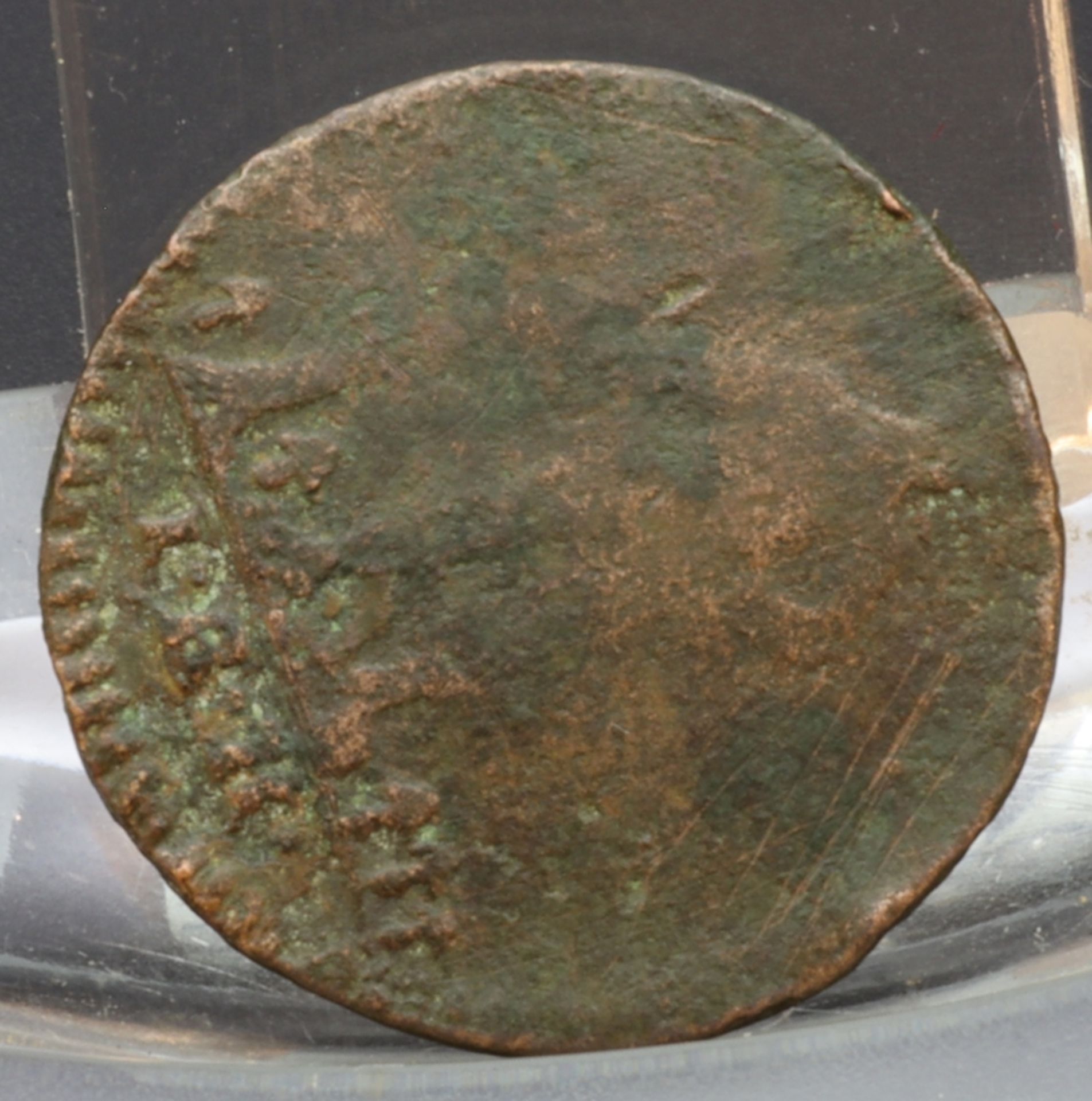 1 Pfennig Scheide Münze Jahrgang 1755, Deutsch - Bild 2 aus 2