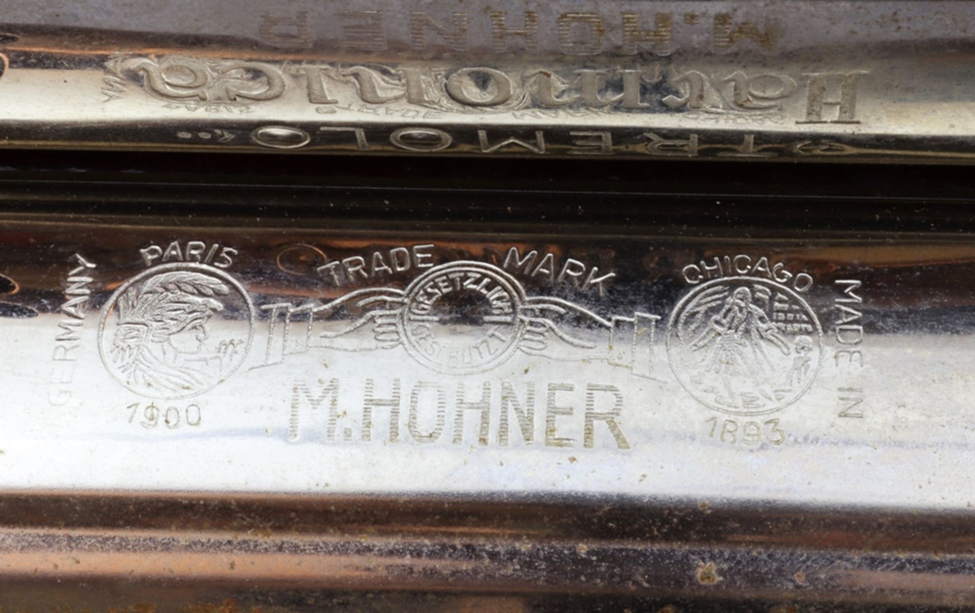 Hohner Kreuzwender - Harmonika, erste Hälfte des 20.Jh., Deutsch - Bild 3 aus 3