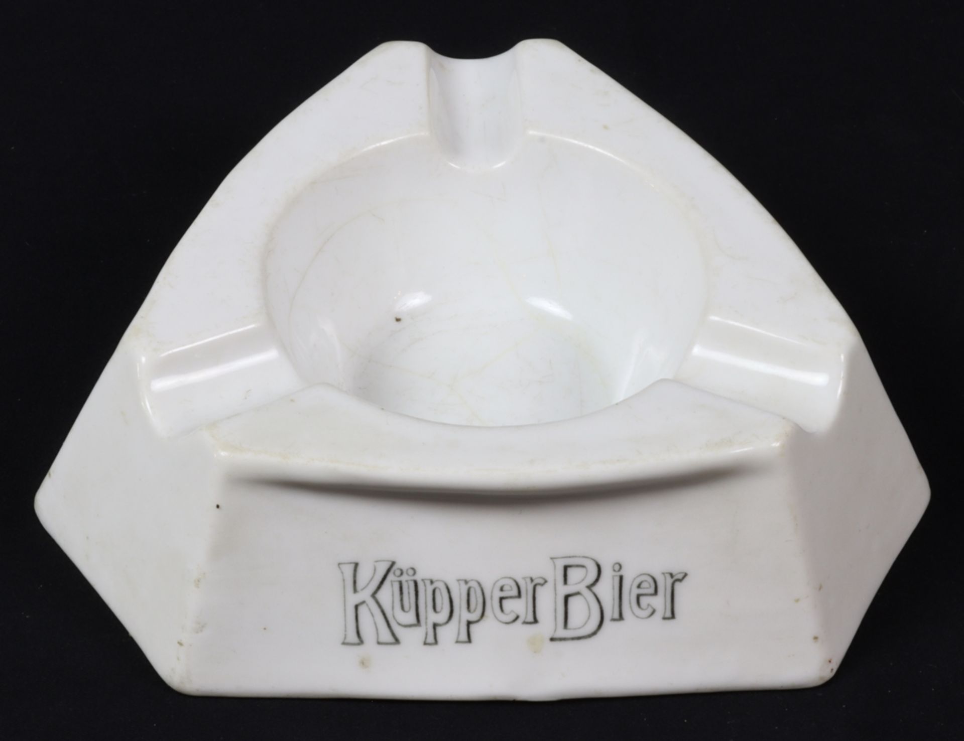 Paar Werbeandenken Aschenbecher Schierke Harz/Küpper-Bier, 20.Jh., Deutsch - Bild 4 aus 5