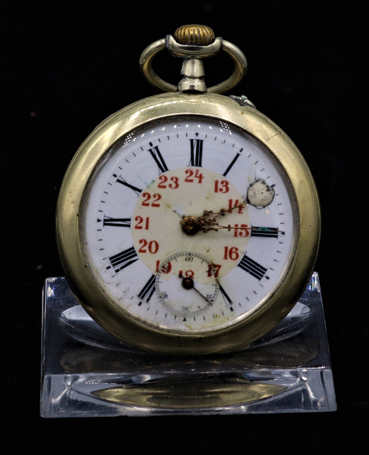 Herrentaschenuhr, Deutsch Historismus um 1890