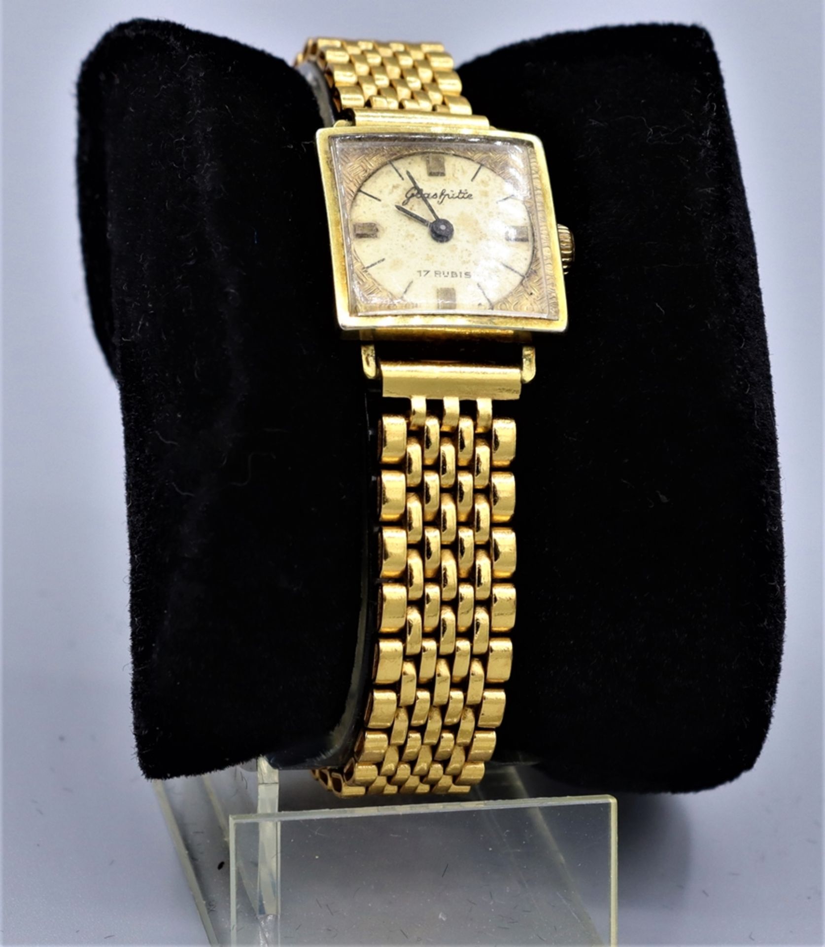 Damen Armbanduhr, Glashütte 50/60er Jahre, DDR