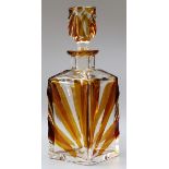 Art Deco Whisky Karaffe, 30er Jahre des 20.Jh., Deutsch