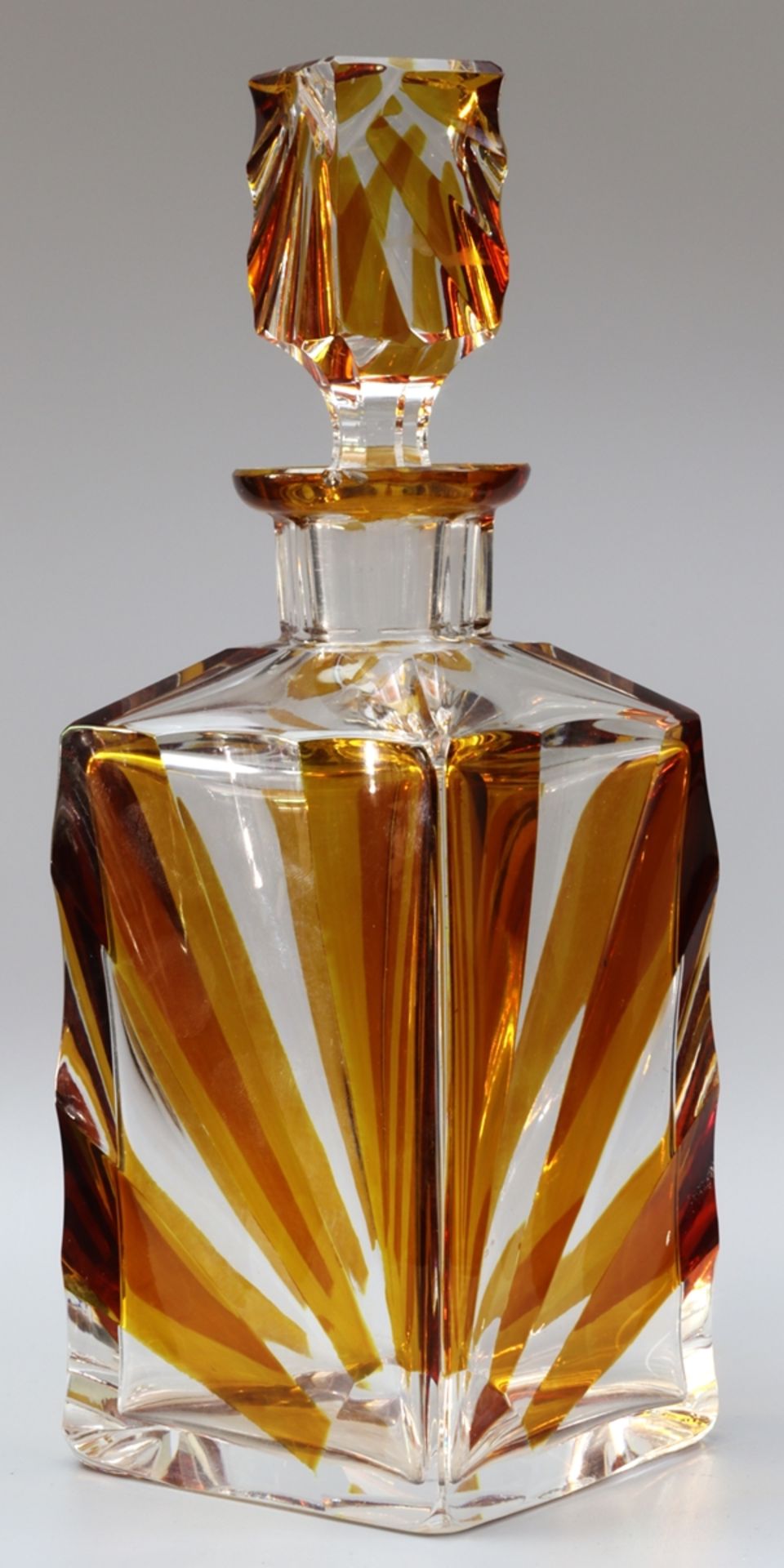 Art Deco Whisky Karaffe, 30er Jahre des 20.Jh., Deutsch