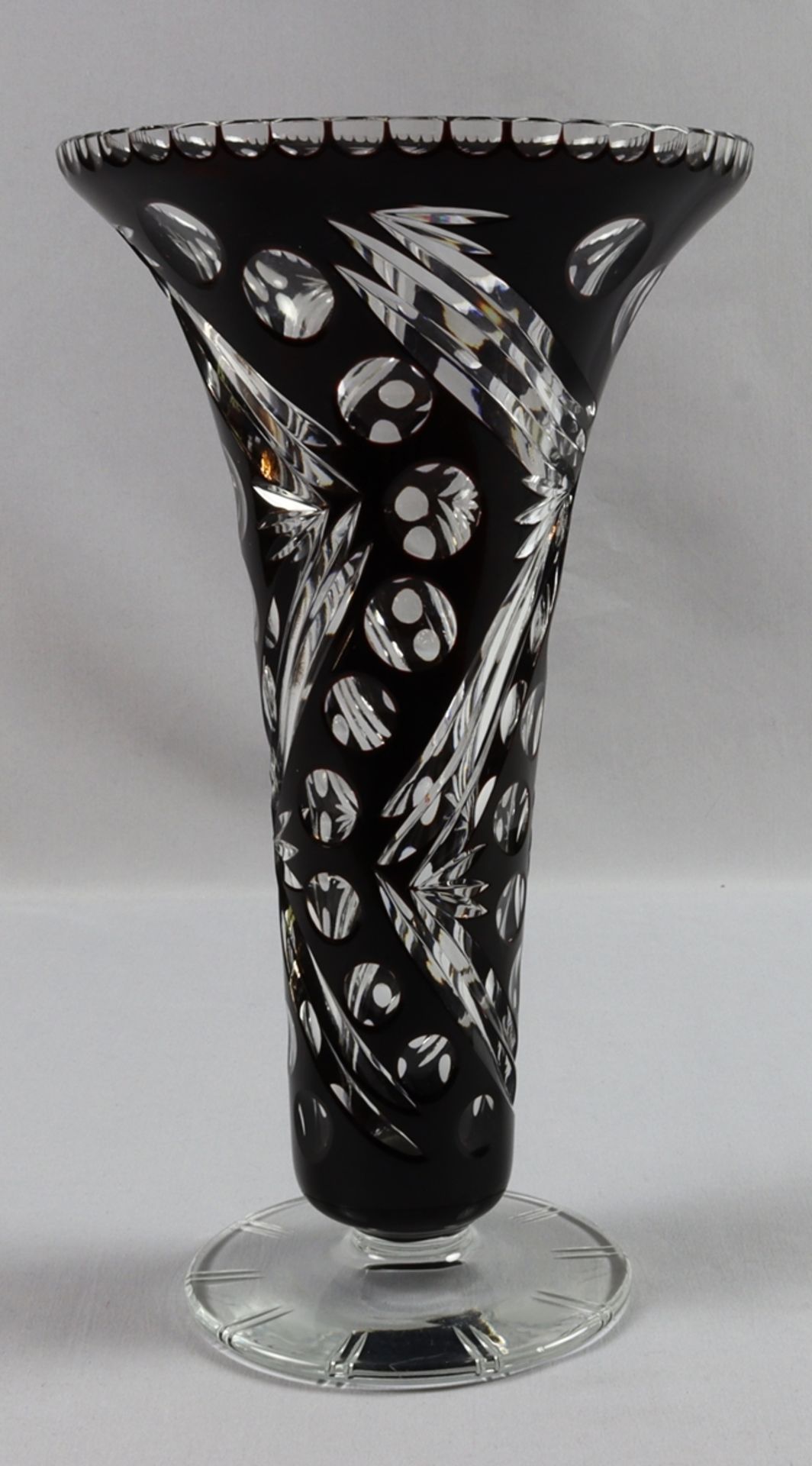 Art Deco Vase, 30er/50er Jahre, Böhmen